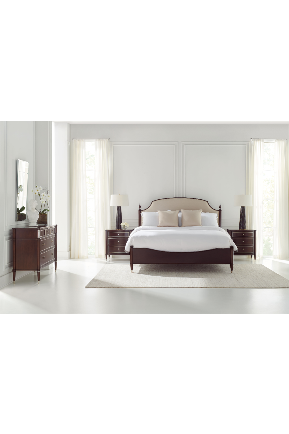 Modern Classic Bed | Caracole Crown Jewel | Oroa.com