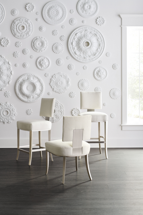   Neutral-Toned Bar Stool | Oroa.com