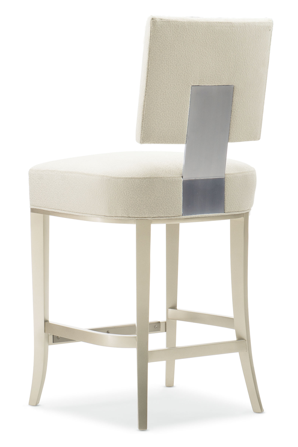 Neutral-Hued Counter Stool | Caracole Reserved Seating | Oroa.com