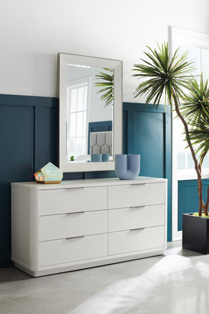 White Modern Dresser | Caracole Loving Touch | Oroa.com