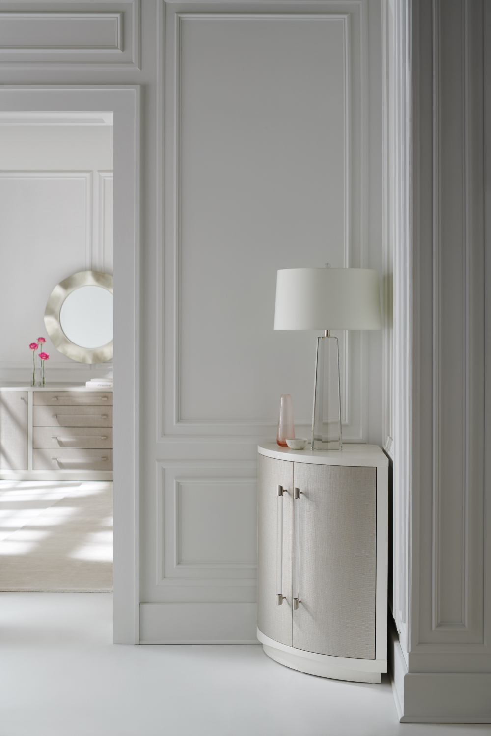 White Modern Dresser | Caracole Clear To Me | Oroa.com