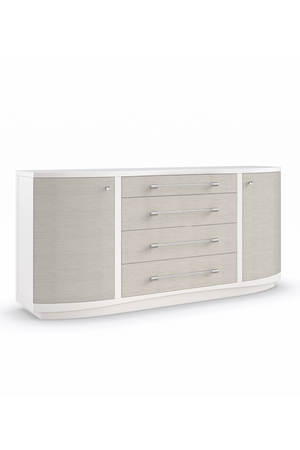 White Modern Dresser | Caracole Clear To Me | Oroa.com