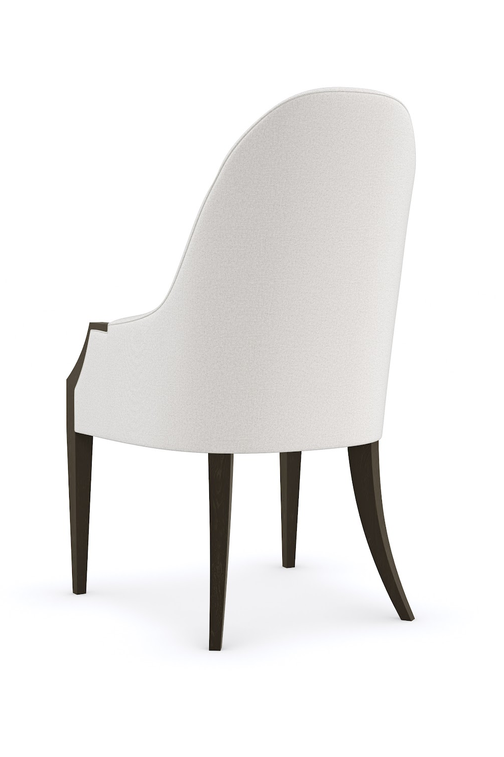 Cream Bouclé Dining Armchair | Caracole Time To Dine | Oroa.com