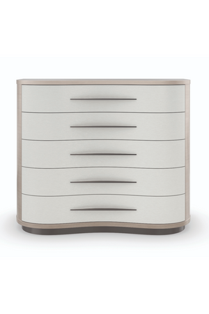 Vinyl Curved Dresser | Caracole Meandrous | Oroa.com