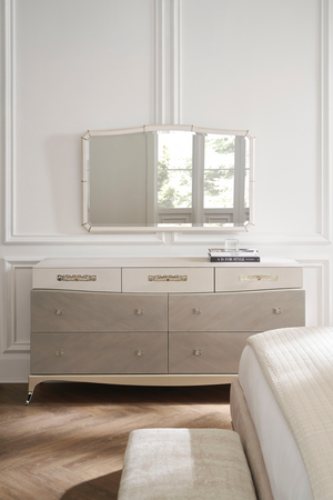   Shagreen Curved Mirror | Oroa.com