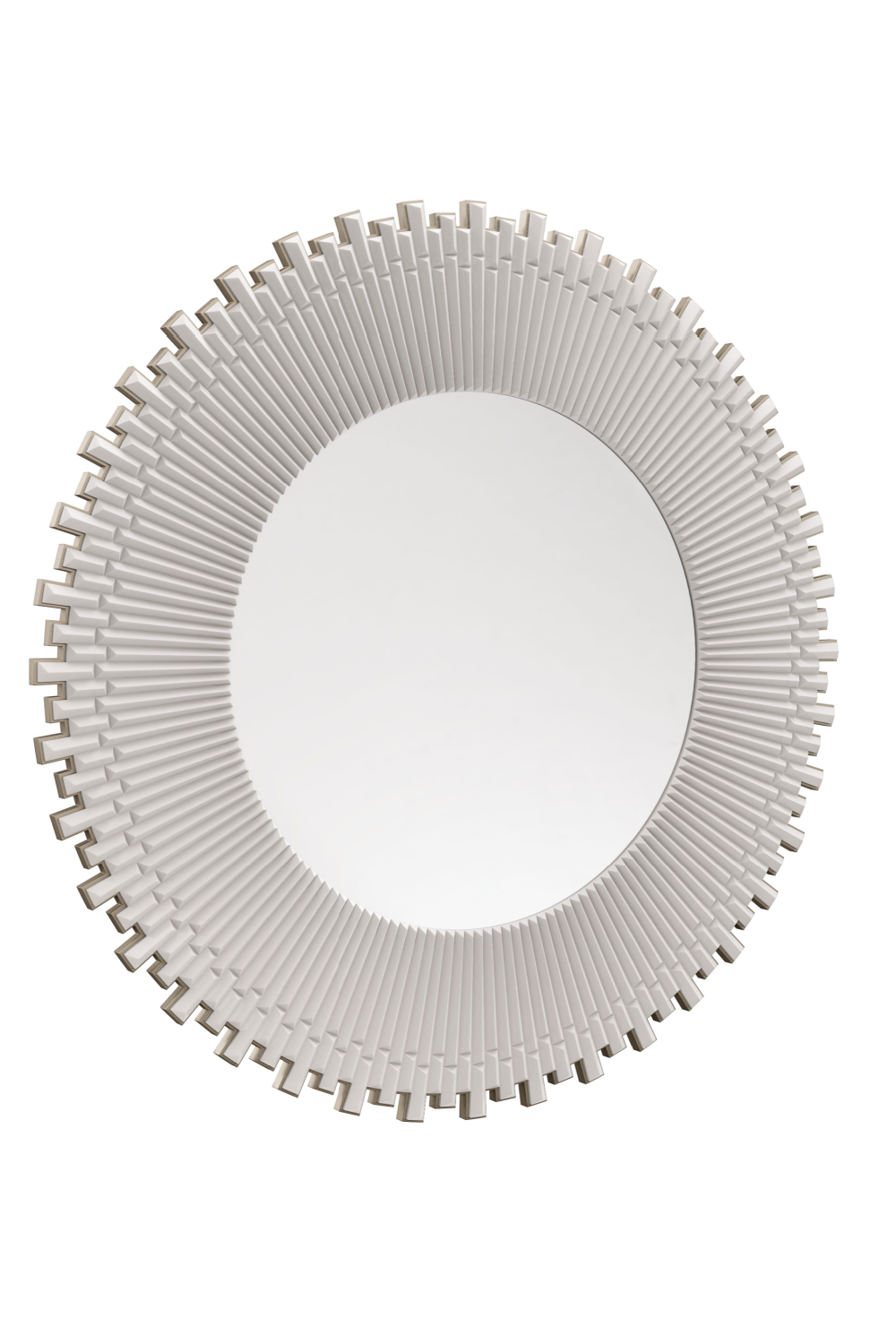 Crenulated Round Mirror | Caracole Helios | Oroa.com