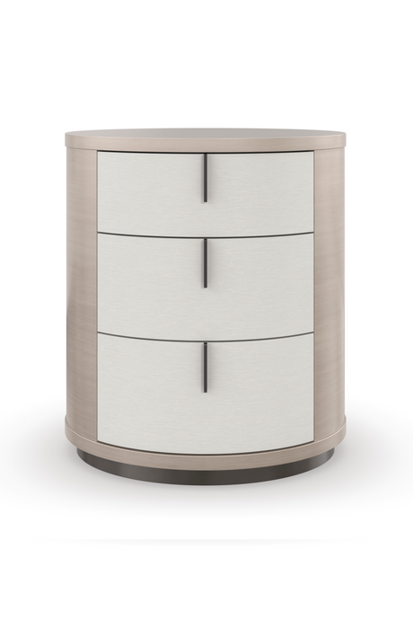 Oval Modern Nightstand | Caracole Wandering | Oroa.com