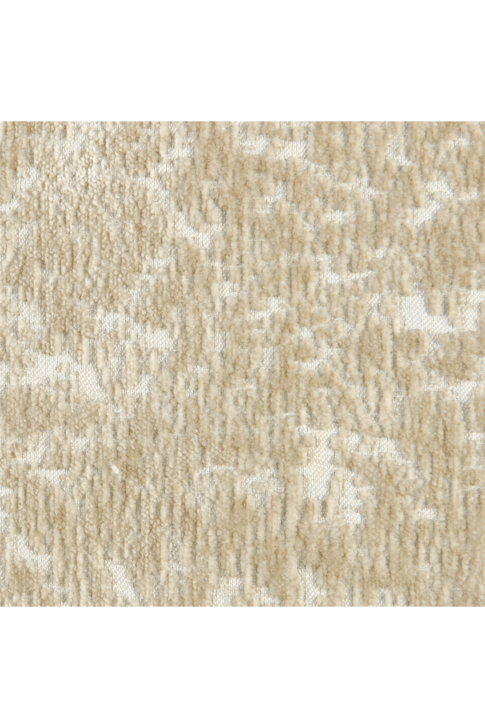 Cream Chenille Modern Bench | Caracole Encore | Oroa.com