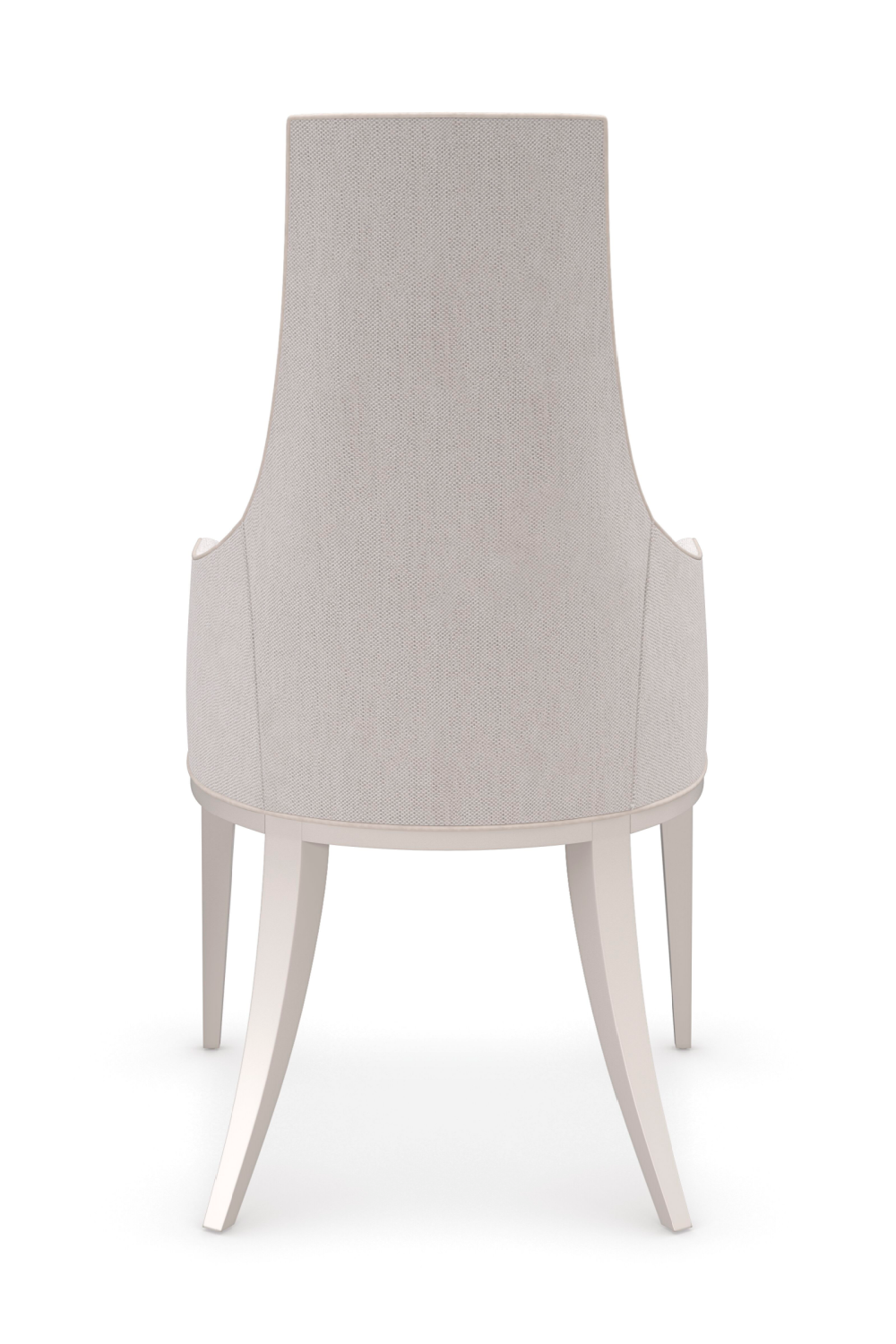 Tapered Back Beige Dining Chair | Caracole Tall Order | Oroa.com