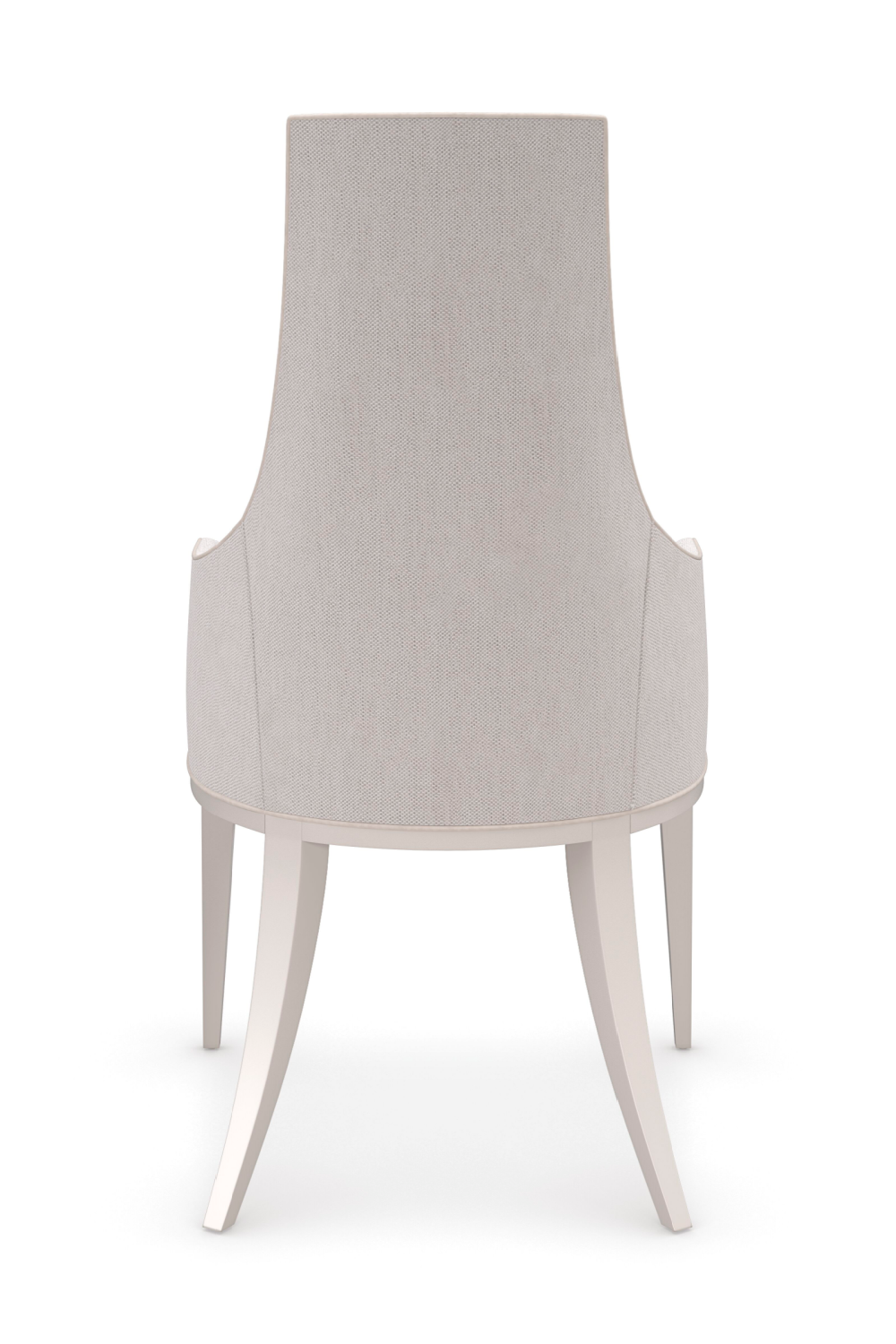   Tapered Back Beige Dining Chair | Oroa.com