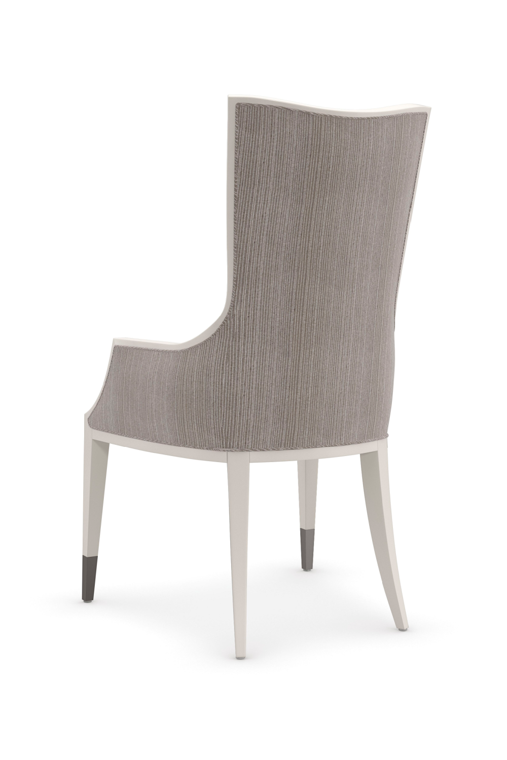 Pinstripe Modern Dining Chair | Caracole Lady Grey | Oroa.com