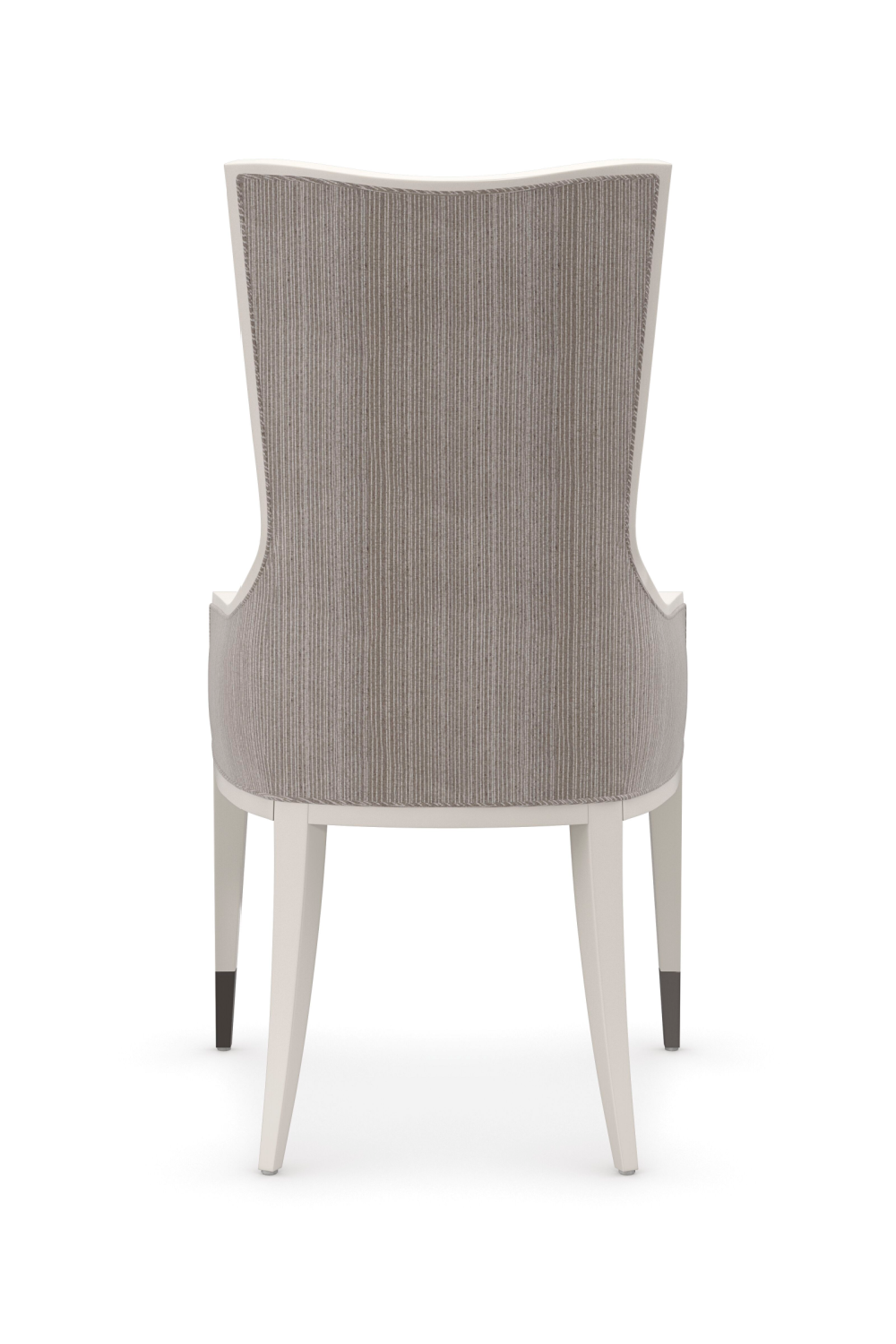 Pinstripe Modern Dining Chair | Caracole Lady Grey | Oroa.com