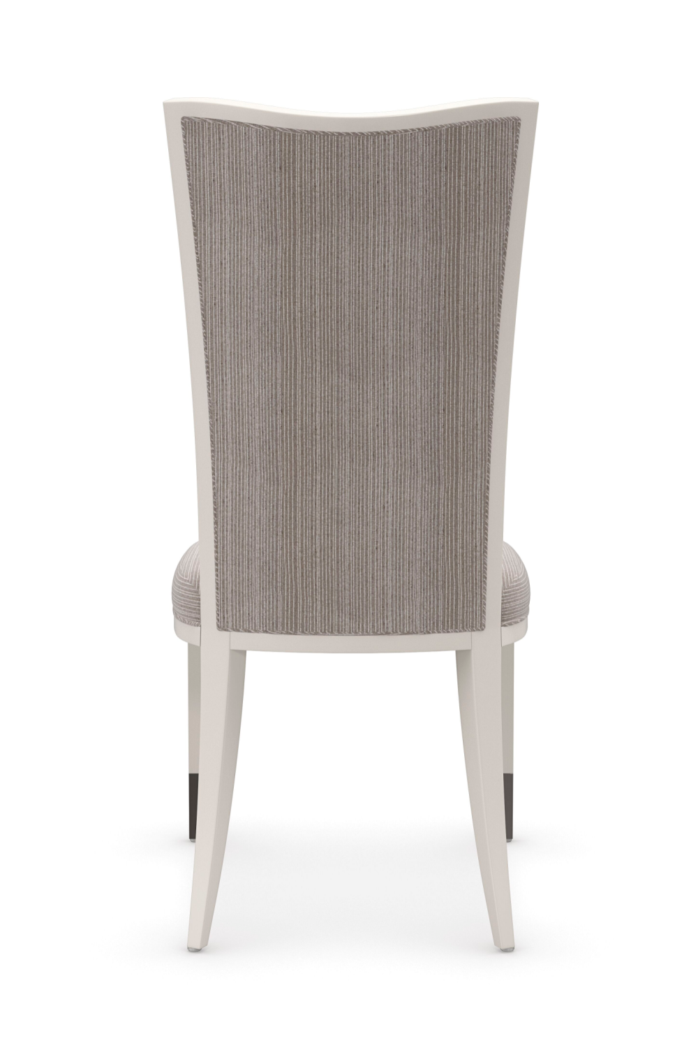 Pinstripe Weave Side Chair | Caracole Lady Grey | Oroa.com