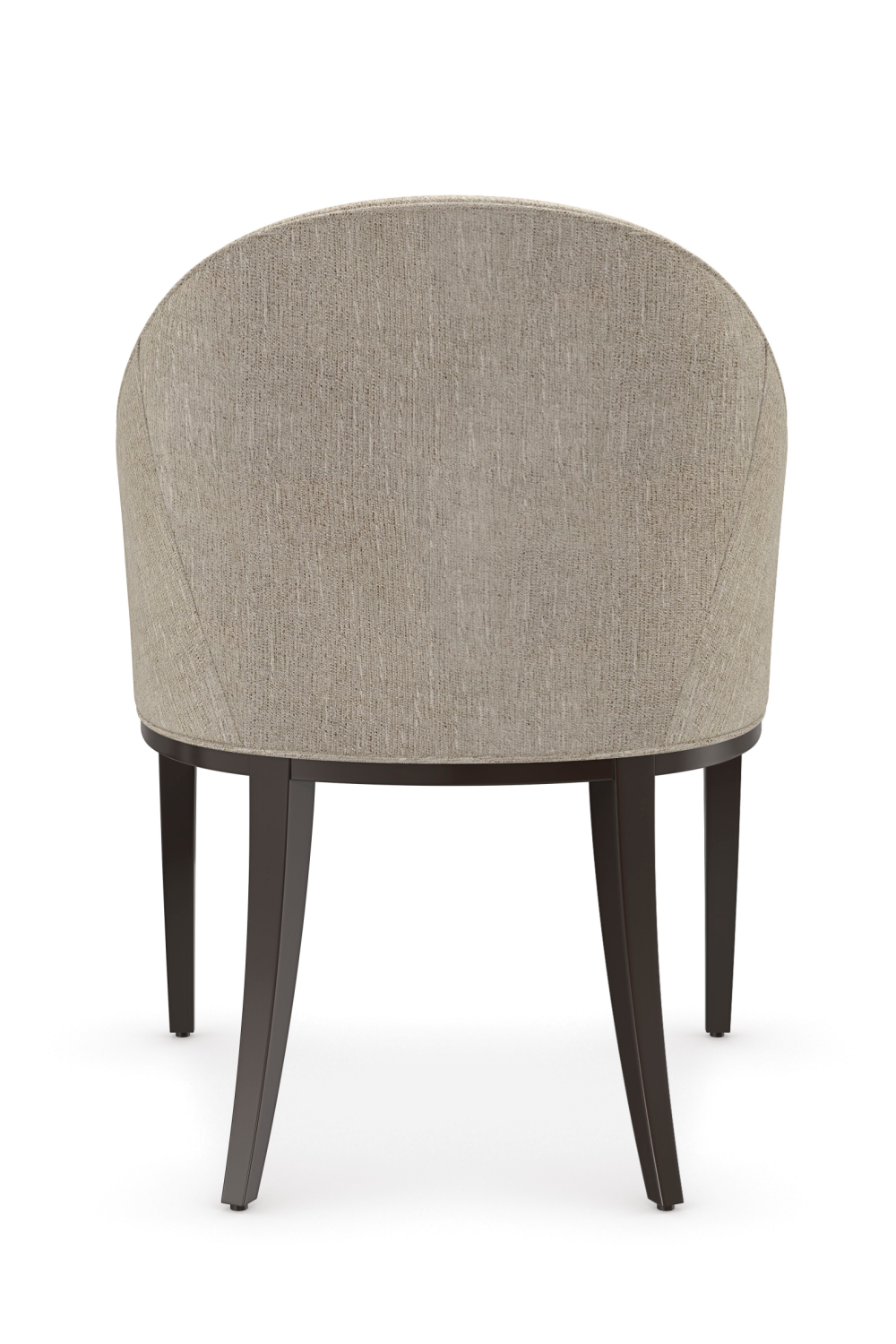 Gray Barrel-Back Dining Chair | Caracole Next Course | Oroa.com