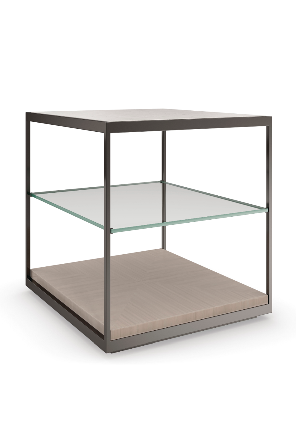 Minimalist End Table | Caracole Quadrant | Oroa.com