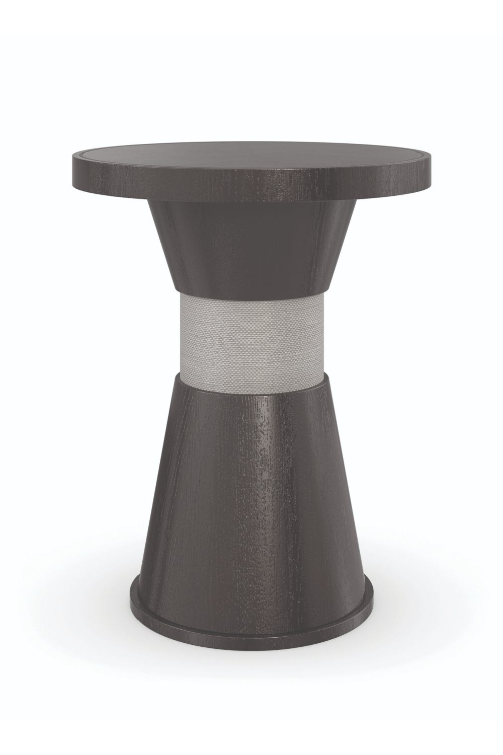 Dark Brown Ash Side Table | Caracole Periscope | Oroa.com