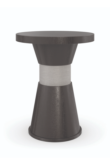 Dark Brown Ash Side Table | Caracole Periscope | Oroa.com