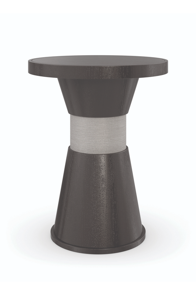 Dark Brown Ash Side Table | Caracole Periscope | Oroa.com