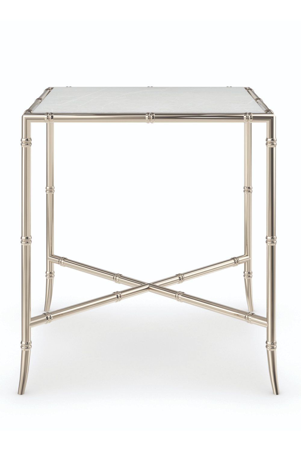 White Marble Nesting Side Table S | Caracole Ceylon | Oroa.com