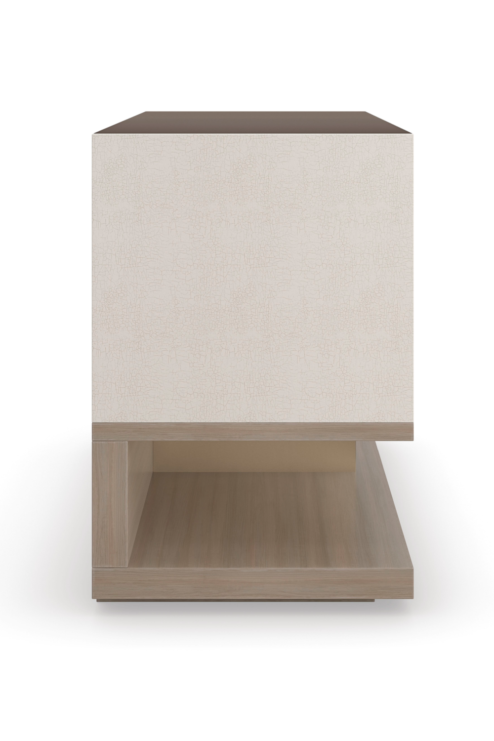 Modern Ivory Nightstand | Caracole Odyssey | Oroa.com