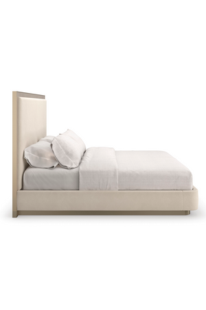 Cream Modern Minimalist Bed | Caracole Anthology | Oroa.com