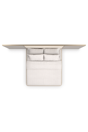 Wing Panelled Cream Bed | Caracole Anthology | Oroa.com