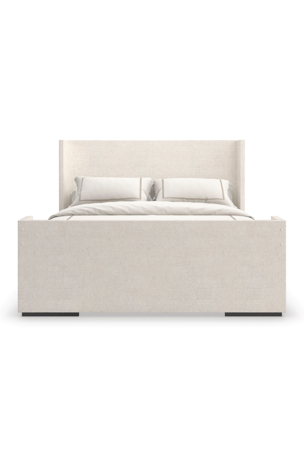 Modern White Bed | Caracole Shelter Me | Oroa.com
