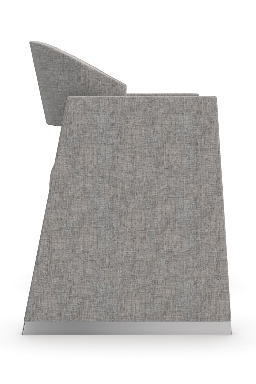 Gray Geometrical Dining Chair | Caracole Polish Off | Oroa.com