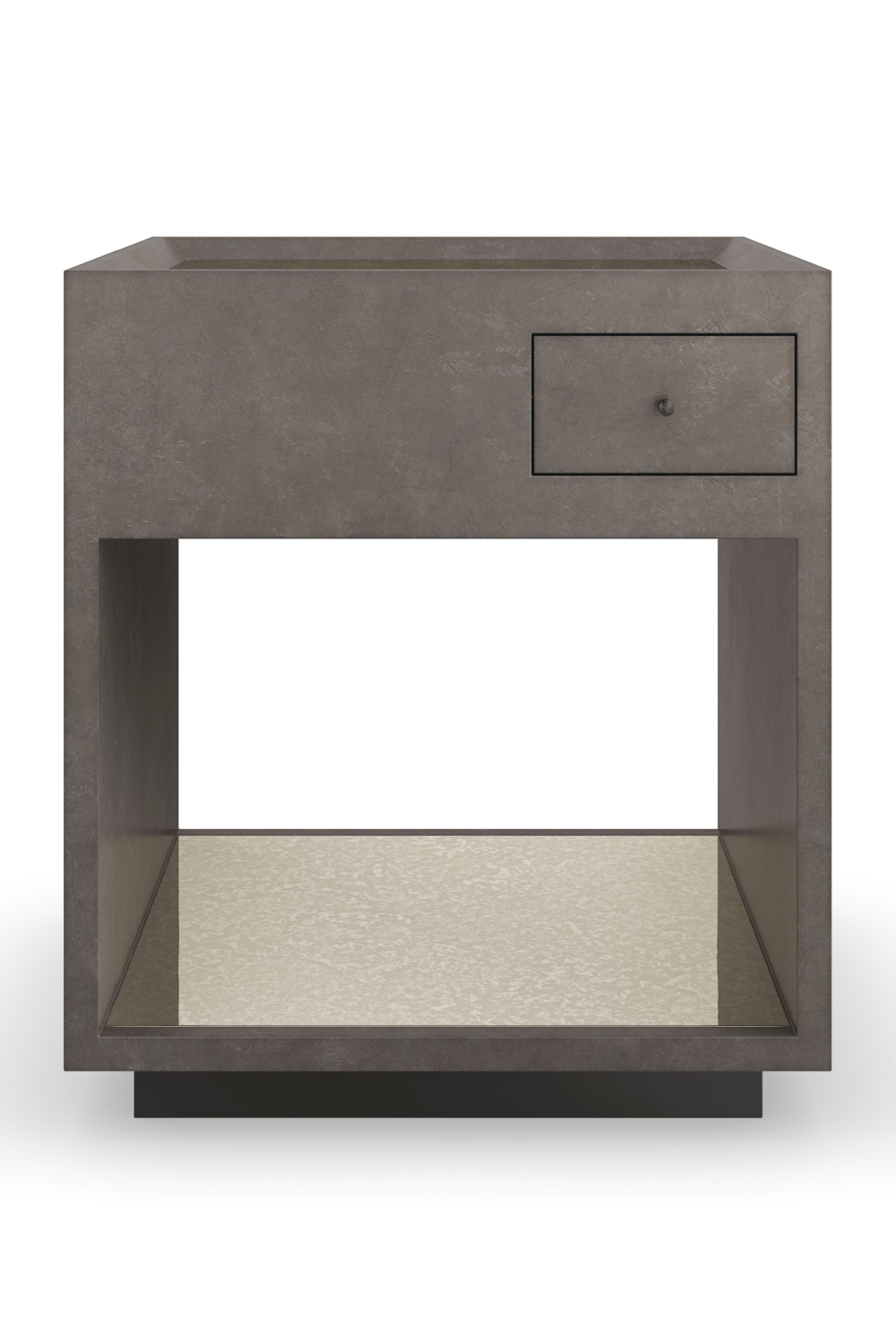 Gray Modern End Table | Caracole Dark Matter | Oroa.com