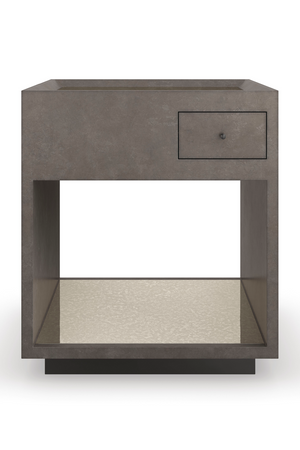 Gray Modern End Table | Caracole Dark Matter | Oroa.com