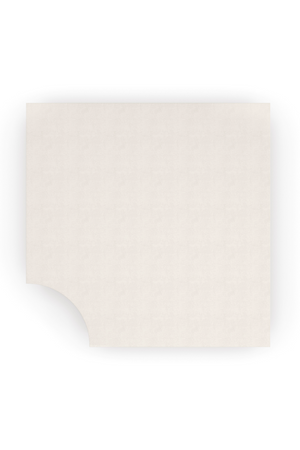 White Poplar End Table | Caracole Buttoned Up | Oroa.com