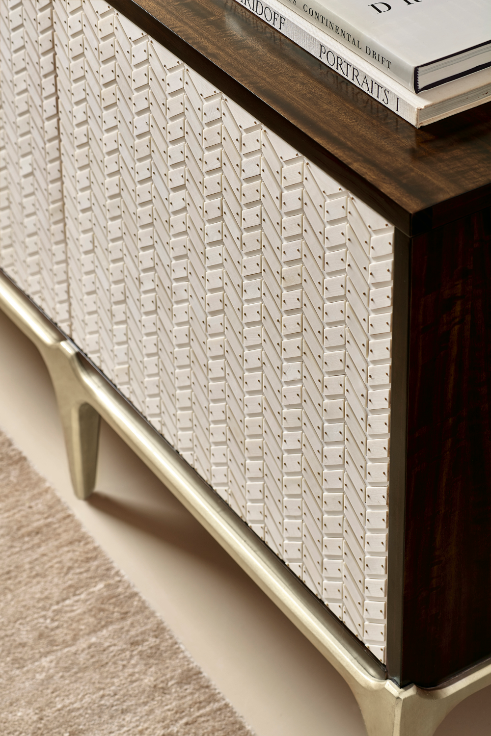 Faux Bone Media Cabinet | Caracole For Your Viewing Pleasure | Oroa.com