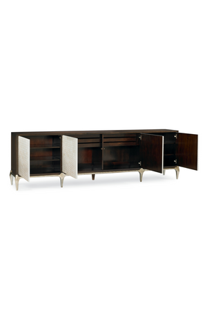Faux Bone Media Cabinet | Caracole For Your Viewing Pleasure | Oroa.com
