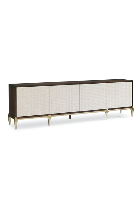 Faux Bone Media Cabinet | Caracole For Your Viewing Pleasure | Oroa.com