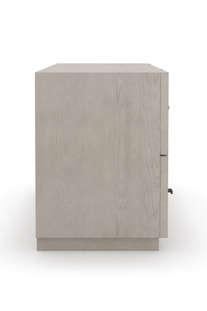 Oak Veneer Modern Nightstand | Caracole Clancy | Oroa.com