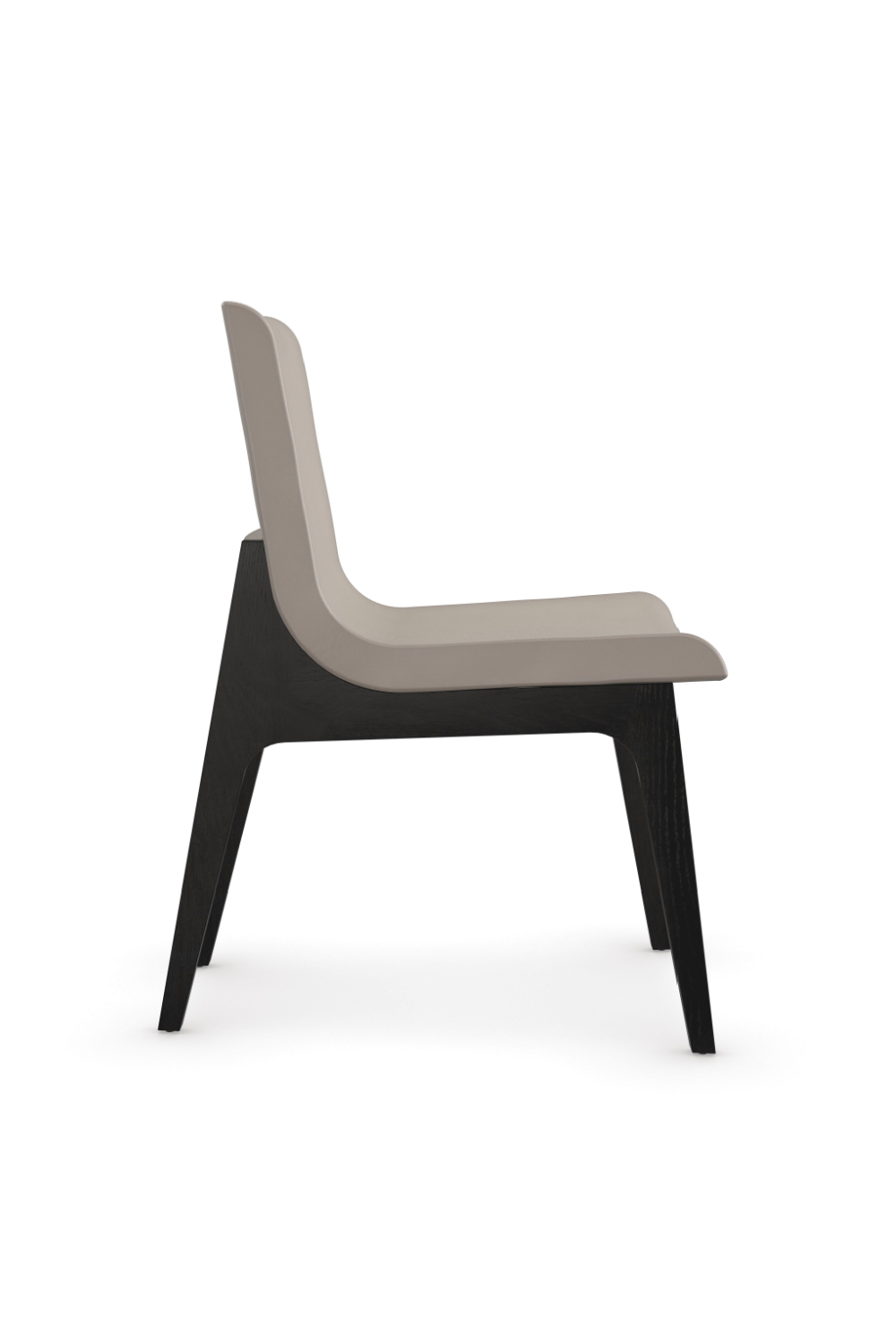 Taupe Leather Dining Chair | Caracole Starr | Oroa.com