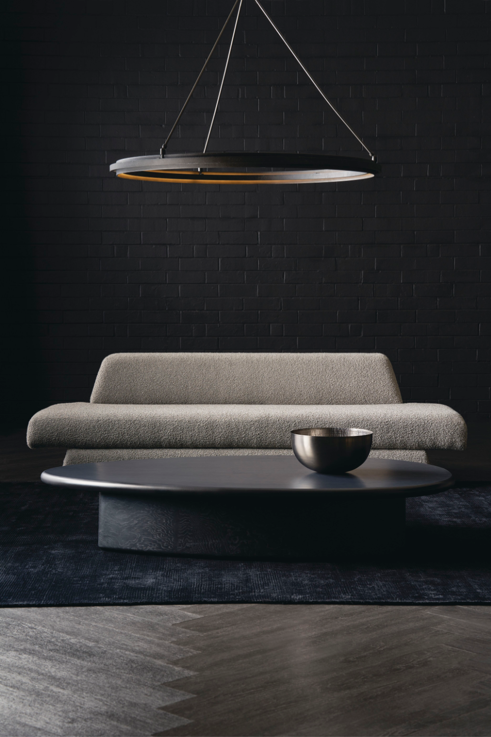 Gray Geometric Sofa | Caracole Nova | Oroa.com