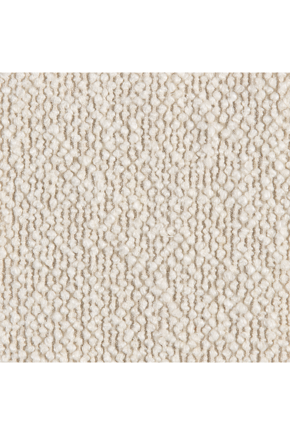 White Bouclé Accent Chair | Caracole Leo | Oroa.com