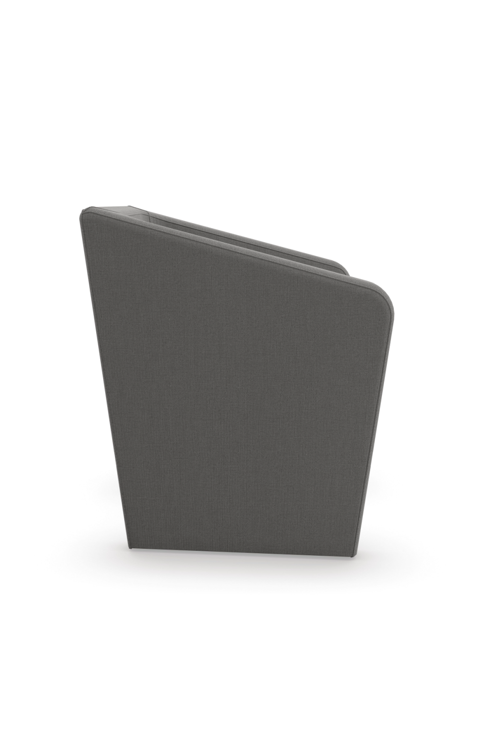   Gray Linen Occasional Chair | Oroa.com