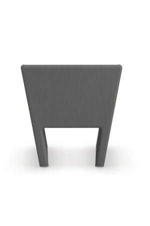   Gray Linen Occasional Chair | Oroa.com