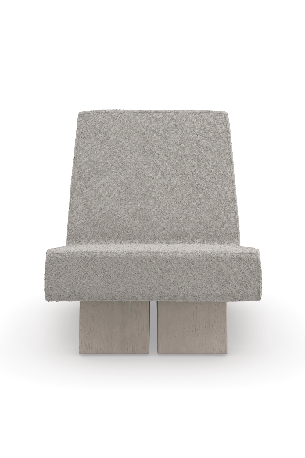 Gray Bouclé Modern Accent Chair | Caracole Indi | Oroa.com