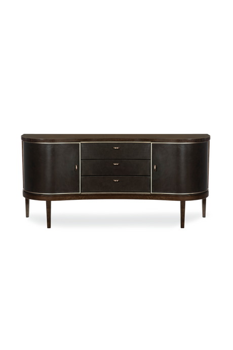 Dark Curved Sideboard | Caracole Moderne | Oroa.com