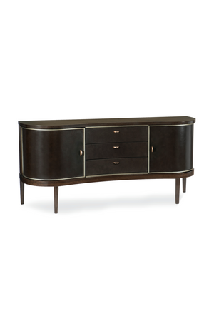 Dark Curved Sideboard | Caracole Moderne | Oroa.com