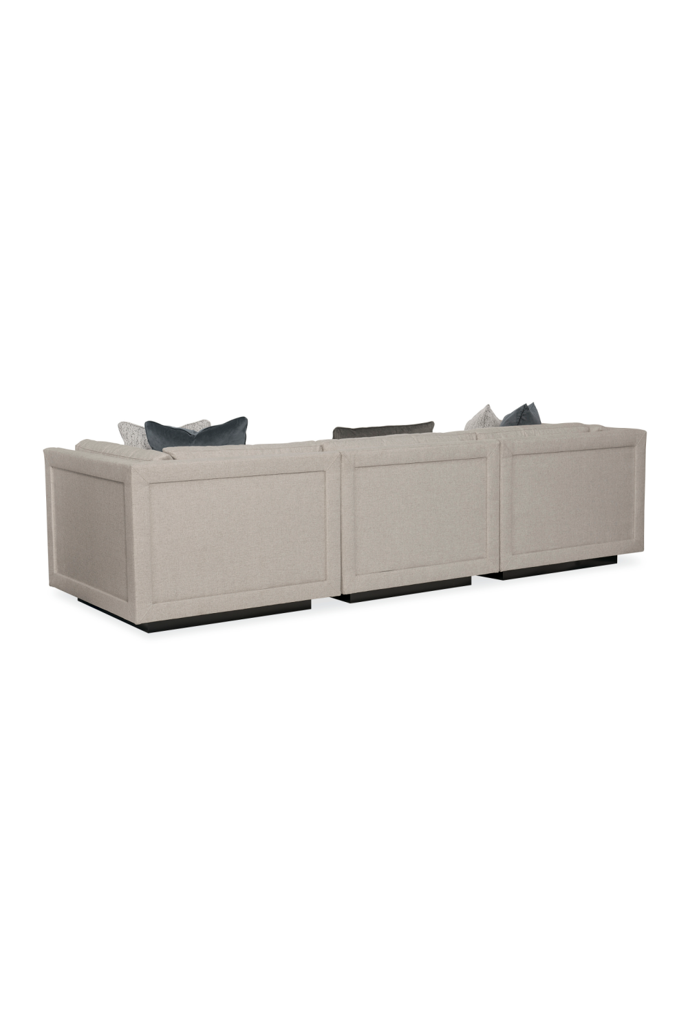 Neutral-Toned Sectional Sofa | Caracole Fusion | Oroa.com