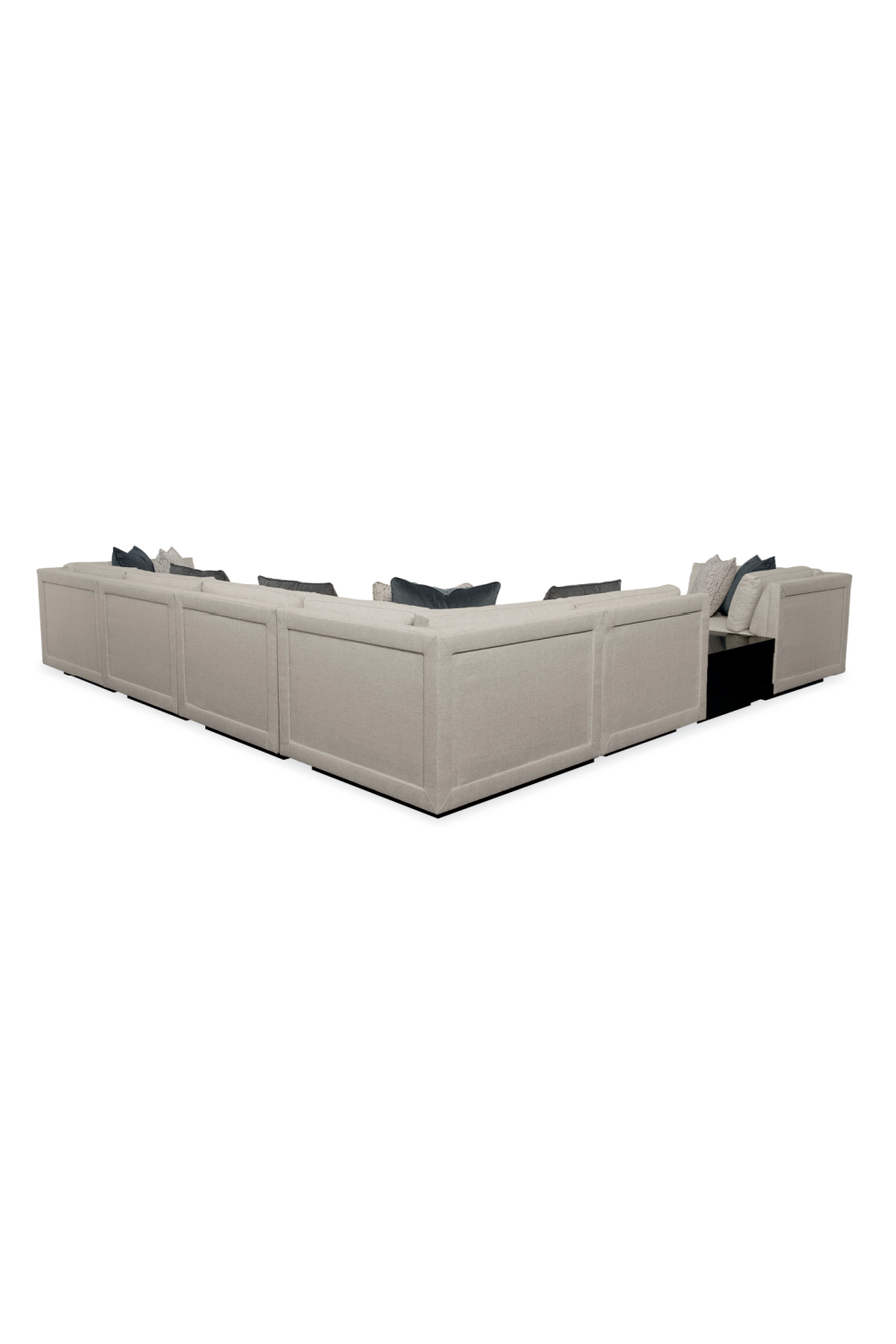 Neutral-Toned Sectional Sofa | Caracole Fusion | Oroa.com