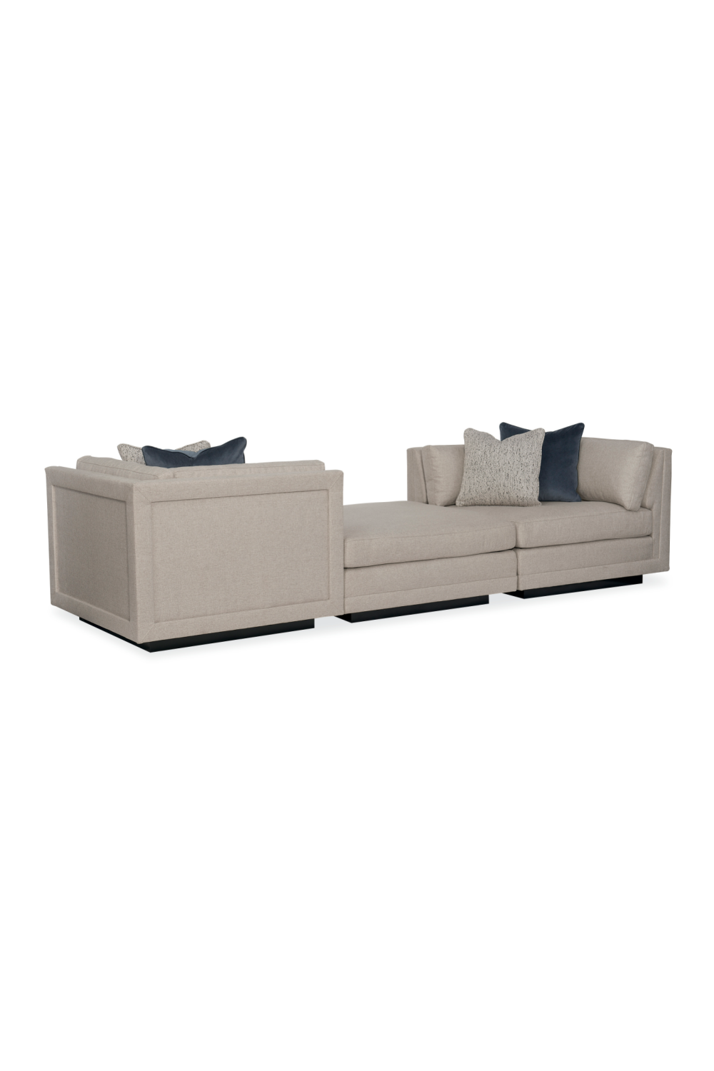 Neutral-Toned Sectional Sofa | Caracole Fusion | Oroa.com