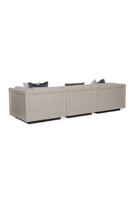 Gray Modern Sectional Sofa | Caracole Fusion | Oroa.com