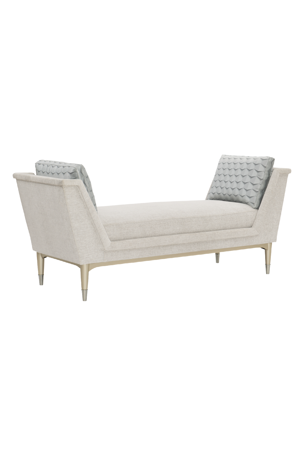 Beige Modern Chaise Longue | Caracole End To End | Oroa.com