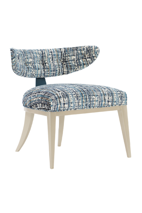   Crescent Back Accent Chair | Oroa.com
