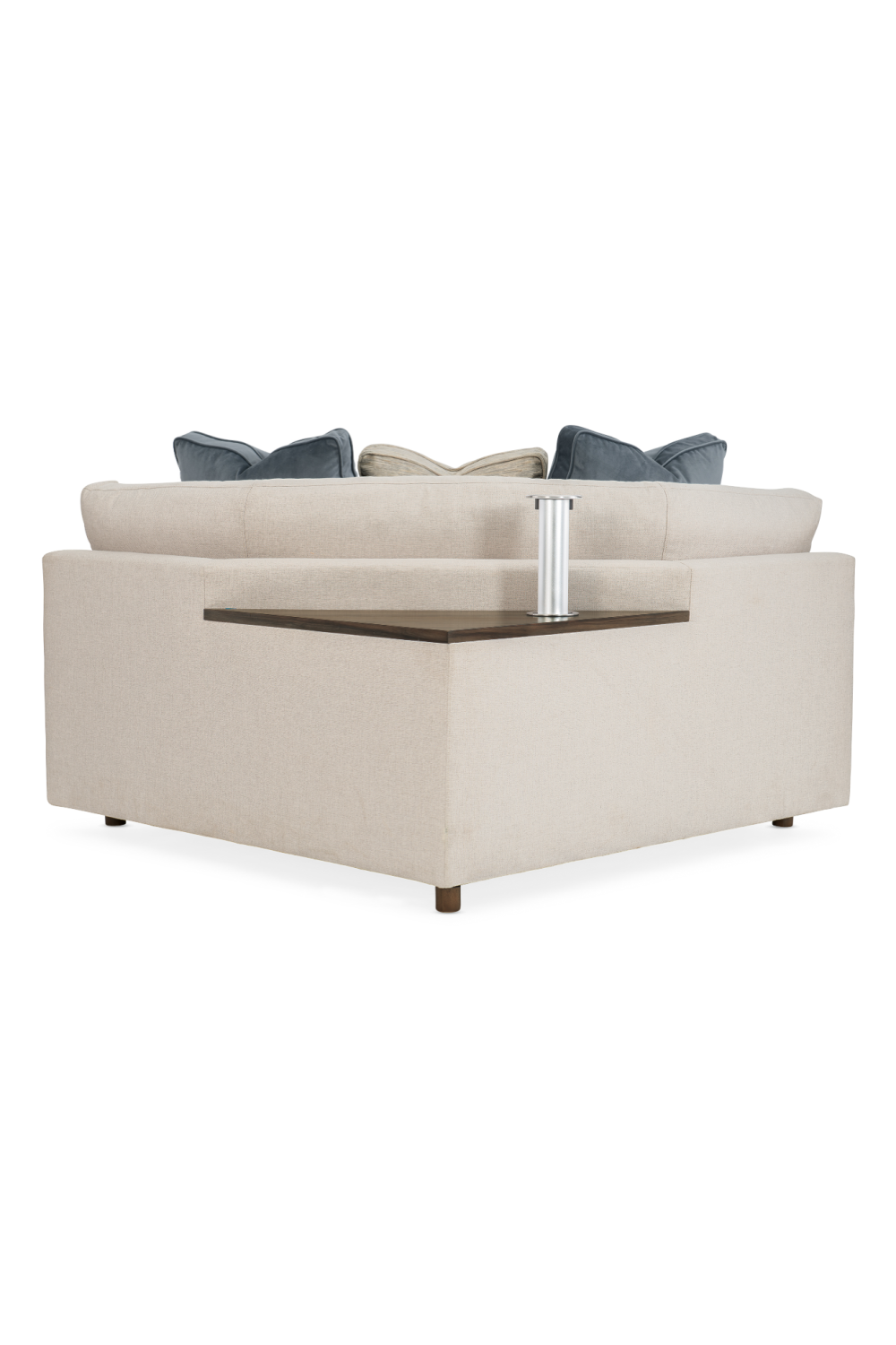 Neutral-Toned Sectional Sofa | Caracole I'm Shelf-Ish | oroa.com